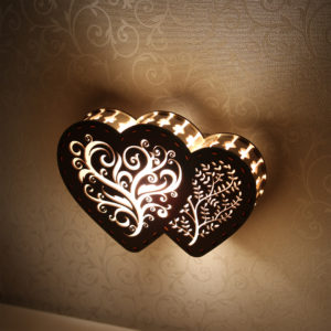 Светильник (ночник) Hearts light